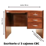 Escritorio CBC ST 3 Cajones