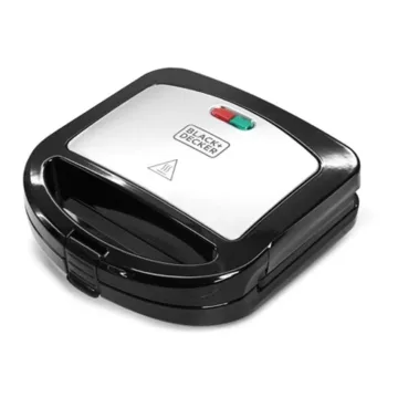 Sandwichera Black and Decker Placa Triangular SM24530CL 220V