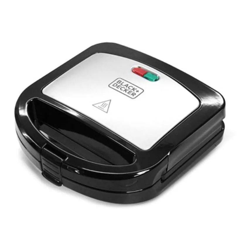 Sandwichera Black and Decker Placa Triangular SM24530CL 220V