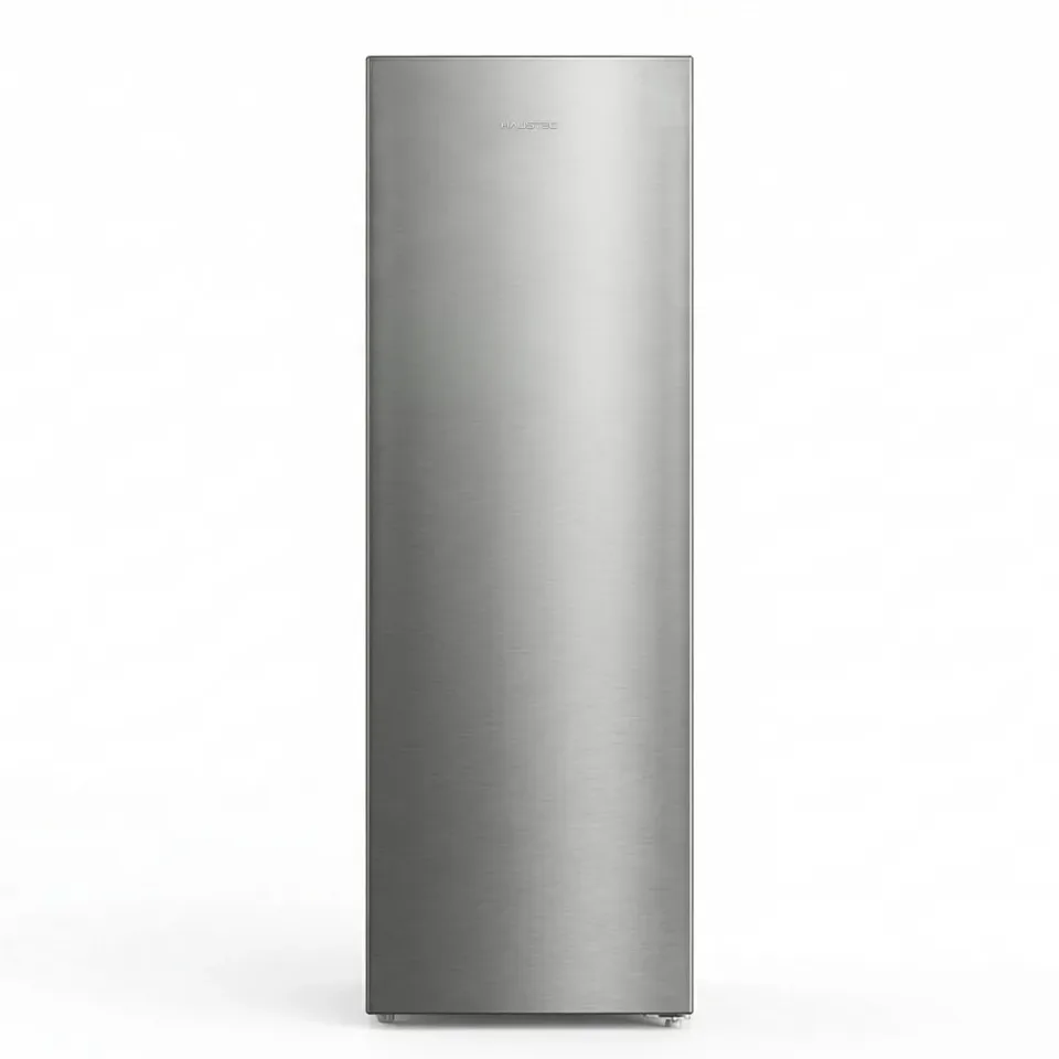 Congelador Vertical Haustec Frío-Seco Inox 197L - Inverter