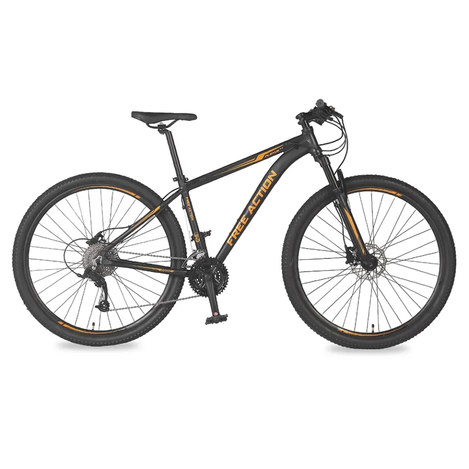 Bic Free AC Aro 29 Aluminio 27V Masc Flexus 4.0 Disk Brake Grafito/Naranja