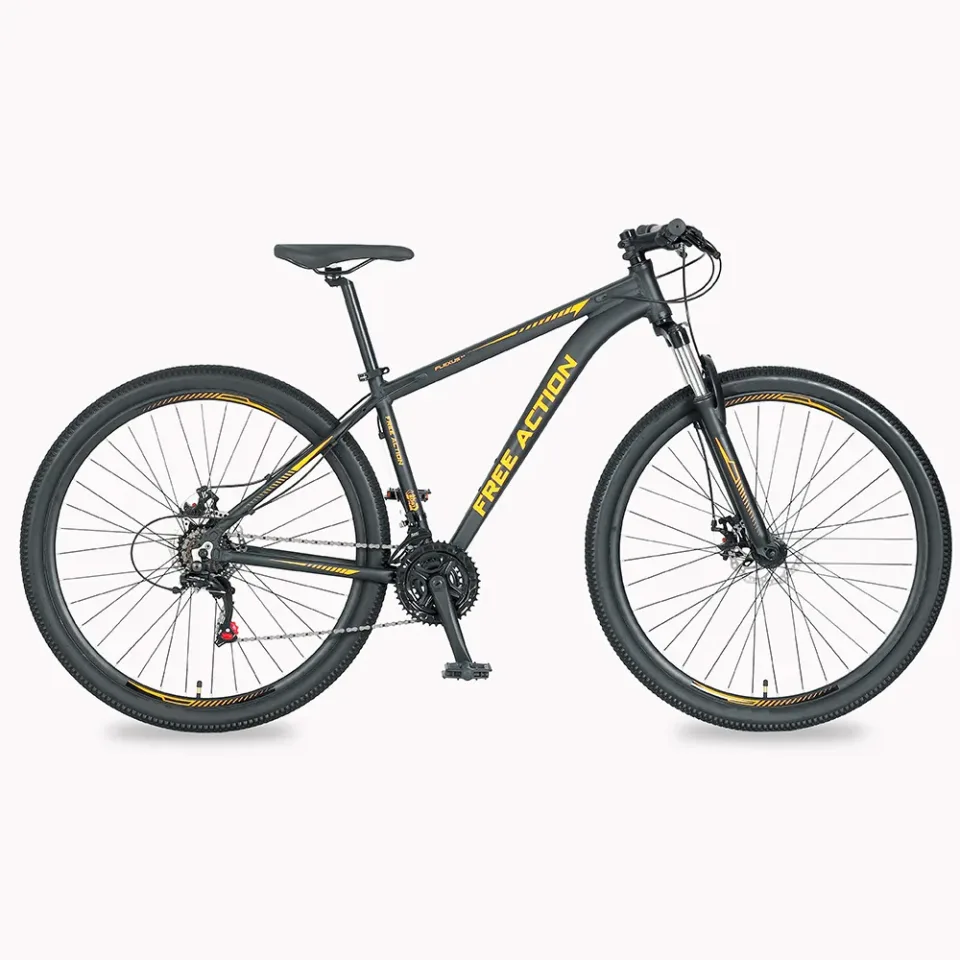 Bic Free AC Aro 29 Aluminio 21V Masc Flexus 3.0 Disk Brake Grafito/Naranja