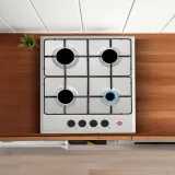 Anafe a Gas Tokyo Anka Inoxidable 4 Hornallas Encendido Eléctrico Comando Lateral