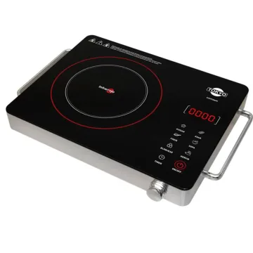 Placa Infrarroja Tokyo con Asas Display LED + Panel Touch con Timer