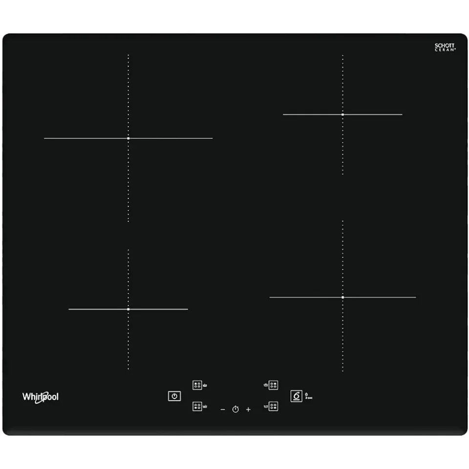 Anafe Whirlpool Inducción ACM807BA 4HOR Vitroceramico Touch