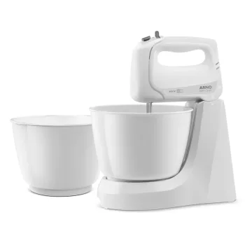 Batidora Mini Chef Arno H10 4V 2 Bowls Blanco 220V