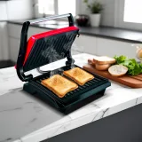 Sandwichera Grill Arno Compact Uno Guno Rojo 760W 220V/50HZ