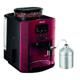 Cafetera Krups Espresso Display Essential Red EA816 1.7L con Adaptador