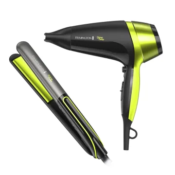 Combo Palta Remington Alisador S12A y Secador D13A