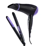 Plancha Alisadora y Secador Style Essentials Giftpack Remington
