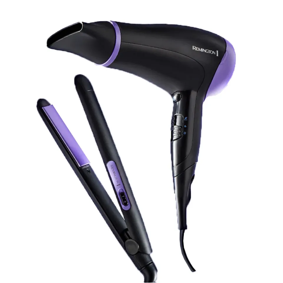 Plancha Alisadora y Secador Style Essentials Giftpack Remington