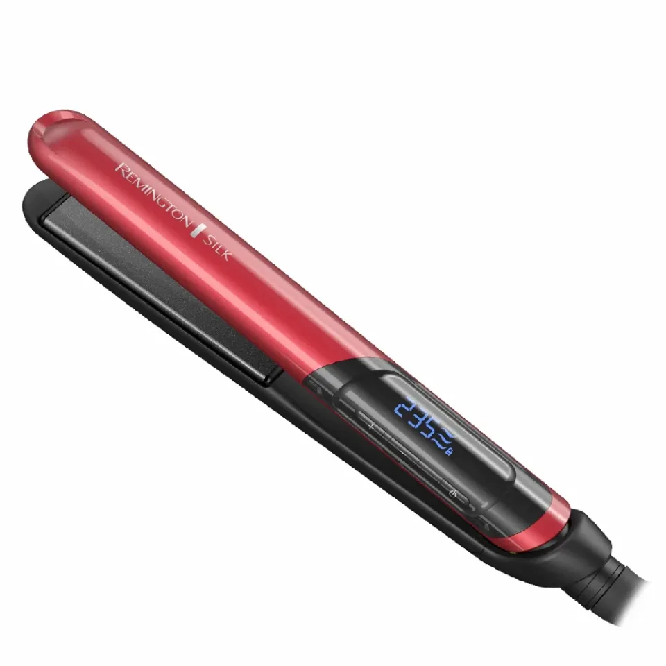 Alisador de Pelo Remington S-9600 SILK-46W 240NC Cerámica Avanzada con Seda