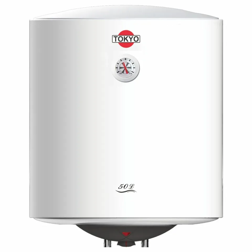 Termocalefón Tokyo modelo D5015F3-NV Vertical 50LTS 1500W 220V-50HZ
