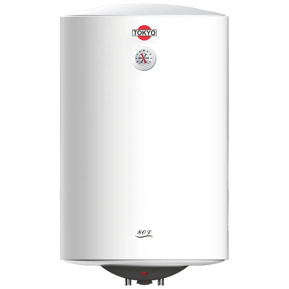 Termocalefón Tokyo modelo D8015F3-NV Vertical 80LTS 1500W 220V-50HZ
