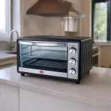 Horno Eléctrico Tokyo Listo Plus 56LTS Negro 2REJ/1BAND/1REC.MIG./1AGARRAD