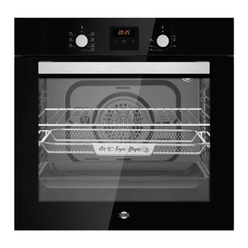 Horno Elec Empotrable Tokyo Elisa Black 60L Inox Digital con Convector