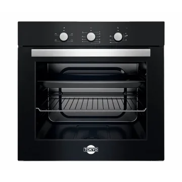 Horno Elec Empotrable Tokyo Zara 60L Black con Convector