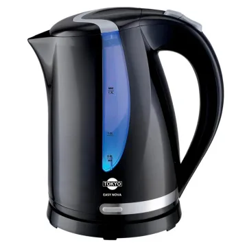 Hervidora Tokyo Easy Nova Black Negra Jarra Plástica 1,7 L