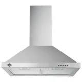 Campana Piramidal Tokyo Inox Deluxe 4H 60CM con Carb.act.