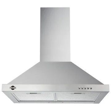 Campana Piramidal Tokyo Inox Deluxe 4H 60CM con Carb.act.