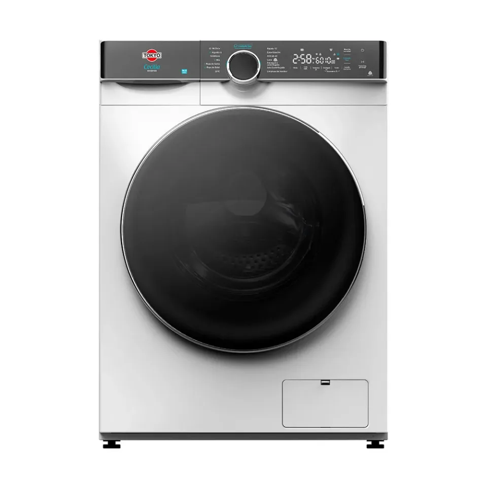 Lavarropas Automática Tokyo Cecilia Inverter 10,5KG 1400RPM