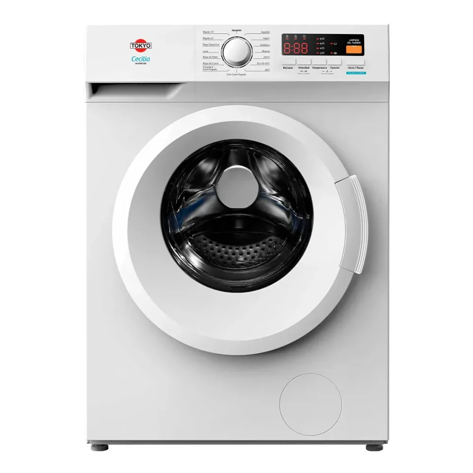 Lavarropas Automática Tokyo Cecilia Inverter 8KG 1400RPM