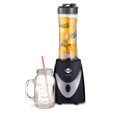 Licuadora Tokyo Nutri Pulse Pro Hoppie 600ML + Vaso Vidrio 500ML 250W