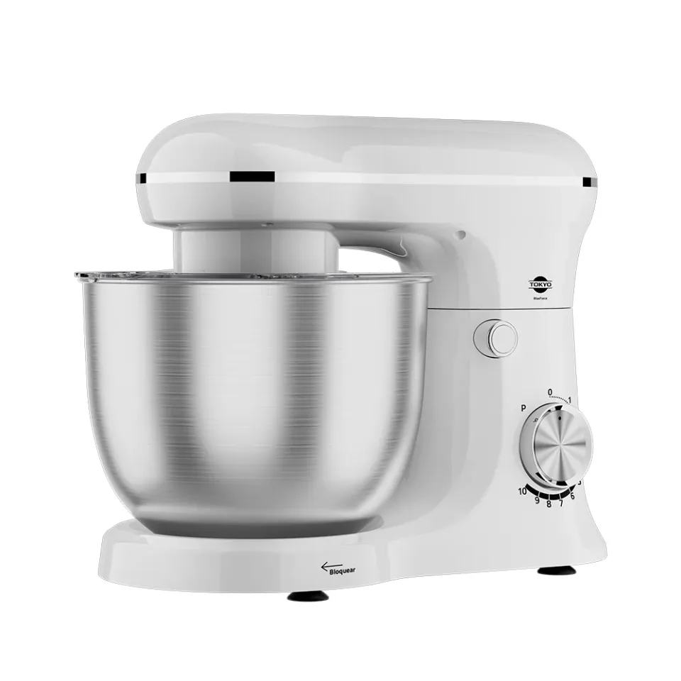 Batidora Planetaria Maxforce Tokyo Blanca 10 Vel Bowl Inox 5LT 1500W