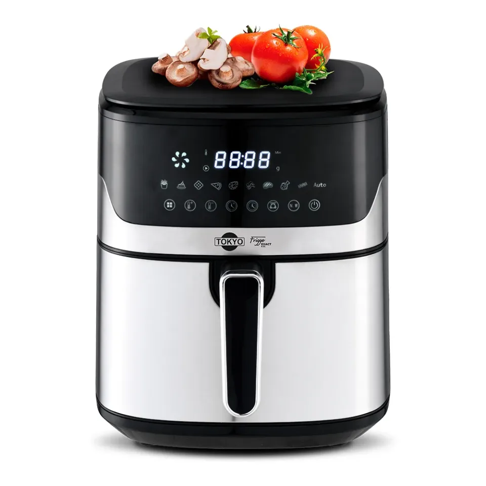 Air Fryer Tokyo 2 en 1 Frigge Exact 6,5L con Balanza Superior 200°C 1600W