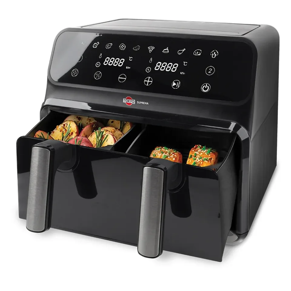 Air Fryer Tokyo Suprema 8L Doble Canasta