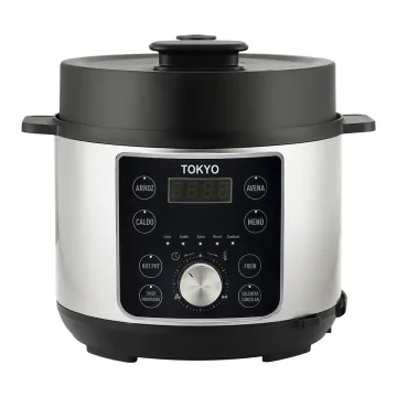 Olla Multifunción y Arrocera a Presion 6LTS Tokyo Control Mecánico 1000W