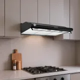 Purificador/Ext de Cocina Tokyo SLIM80 Negro