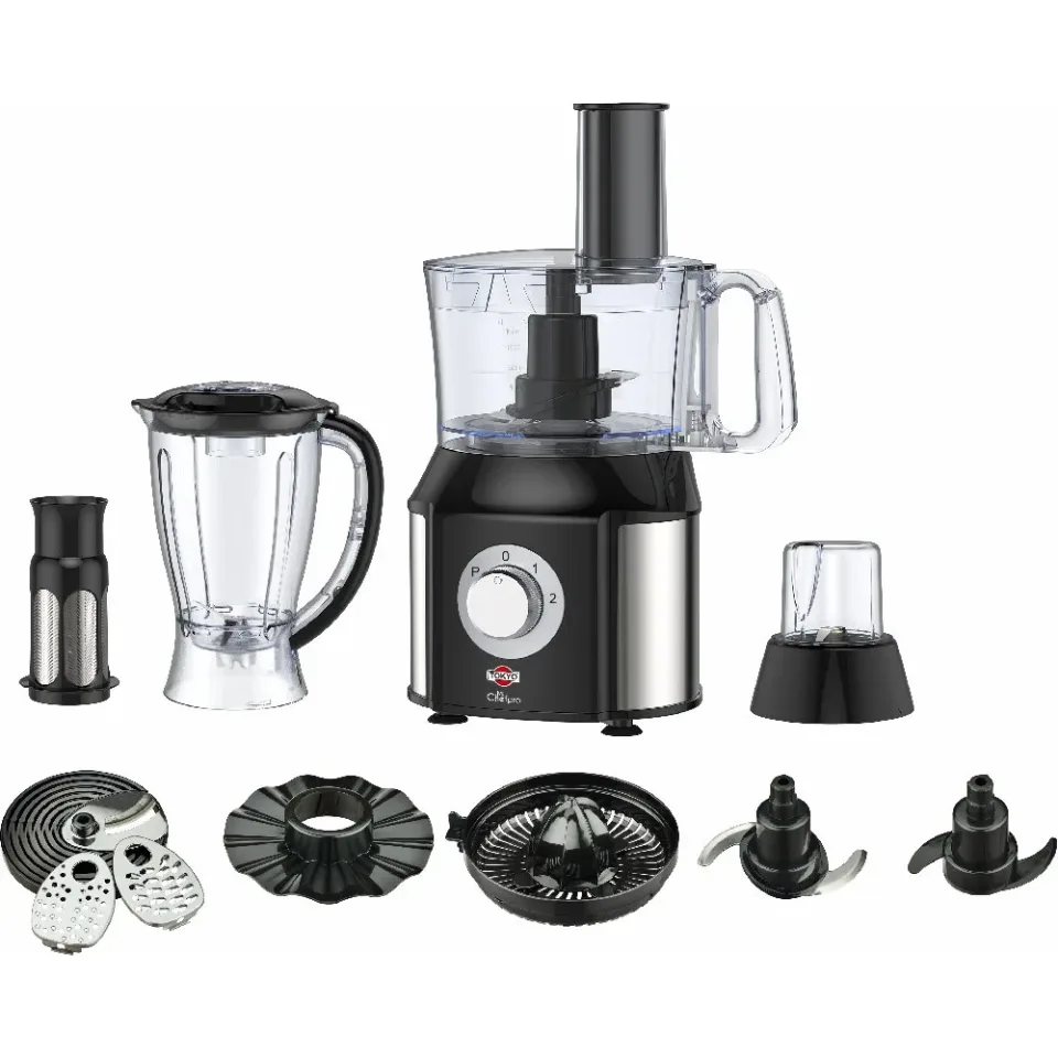 Multiprocesador Tokyo Michef Pro 10 Accesorios 6 Funciones en 1 500W