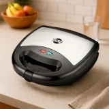 Sandwichera Tokyo 3 en 1 Grill Wafle Donas Negro Inox