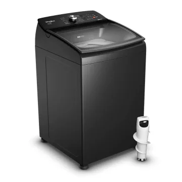 Lavarropas Whirlpool WWN16AB 16KG Carga Superior Negro 660RPM