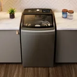 Lavarropas Whirlpool WWH18AT Dual Wash 18KG Carga Superior Titanium