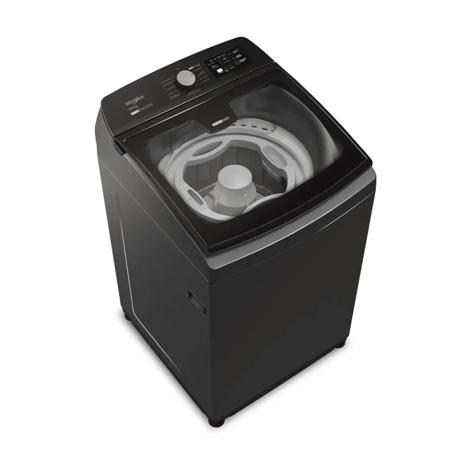 Lavarropas Whirlpool WWH18AT Dual Wash 18KG Carga Superior Titanium