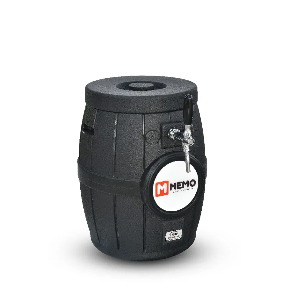 Choppera Memo 1 Canilla modelo Barril a Hielo 30L x Hora 23KG Hielo