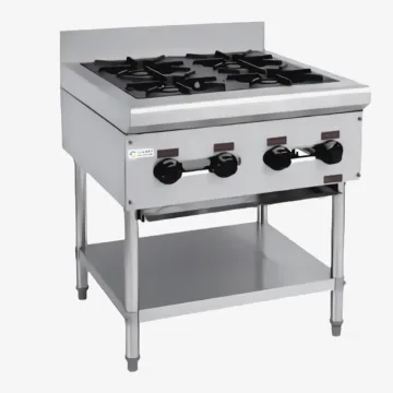 Anafe a Gas Tokyo Ind modelo BV-33 4HORN Acero Inox 70*70*95CM