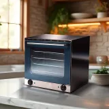 Horno Convector Eléctrico Tokyo Ind modelo YXD-1A 4BANDEJAS Inox 50-300 C 220V/50H