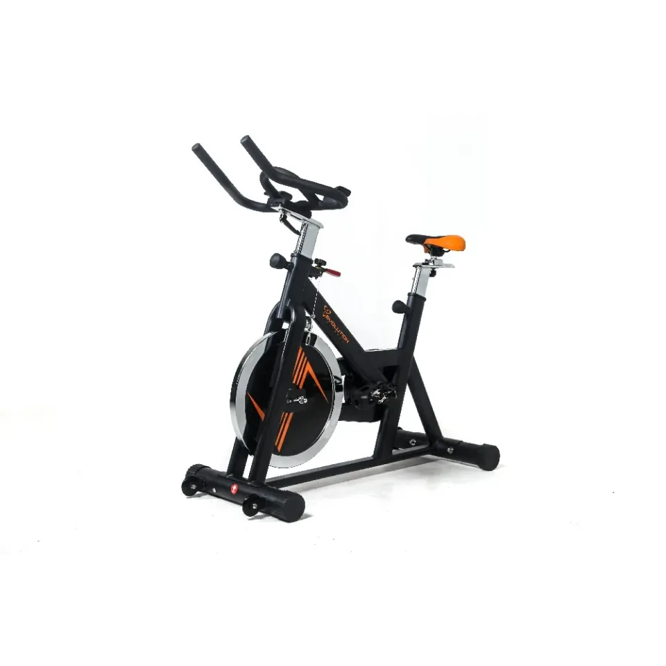 Bicicleta Spinning Semi Profesional Evolution SP2600 130KG Disco 20KG