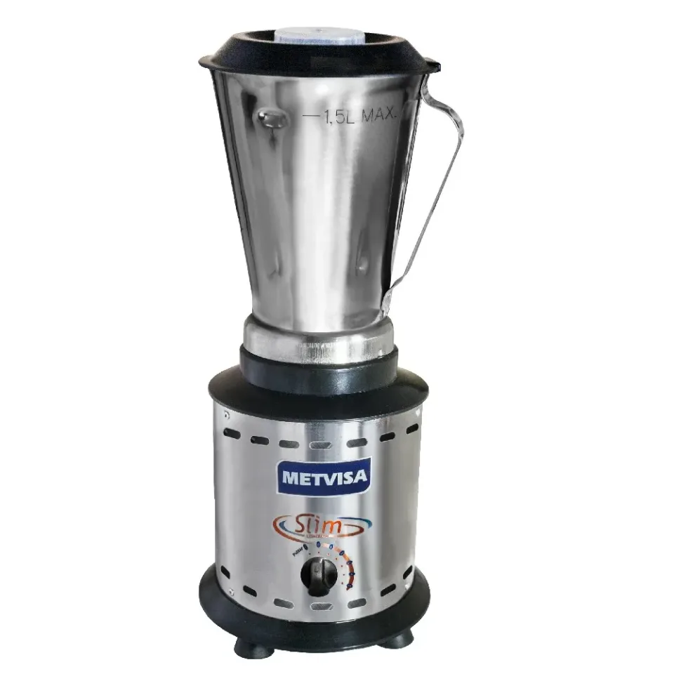 Licuadora de Alta Rotacion Metvisa 5VELOC Slim LARL1.5 220V