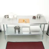 Mesa de Trabajo Tokyo Industrial modelo BV700-120A 1.2*0.7*0.85MTS con Estante Inferior sin Respaldo