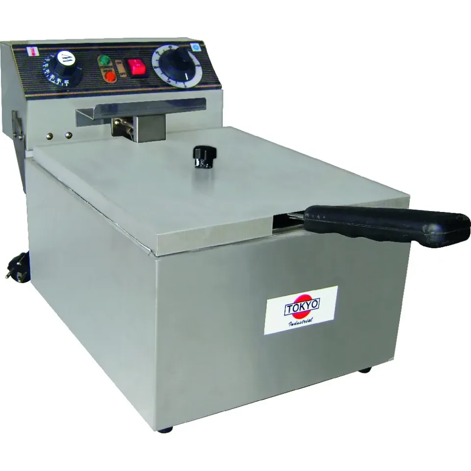 Freidora Tokyo Ind modelo LR-EF-101B Tacho Rectangular 5LTS 3000W 220V