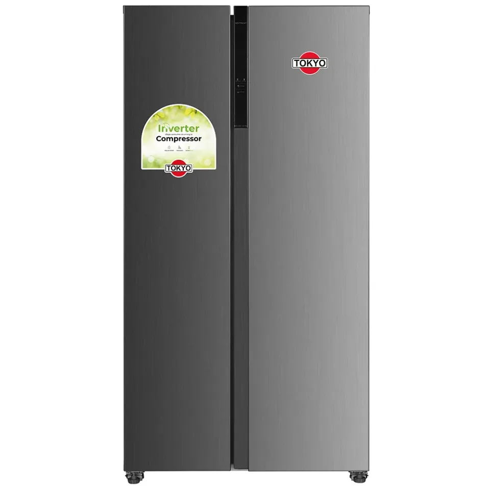 Heladera Side BY Side Tokyo 490 Inox Inverter NO Frost