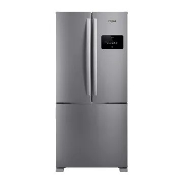 Heladera Whirlpool French Door WRO85MK Inverter 592/554L Evox Frío Seco