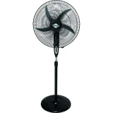 Ventilador Tokyo de Pie Negro Bravisimo 3 VEL.20-BASE Redonda