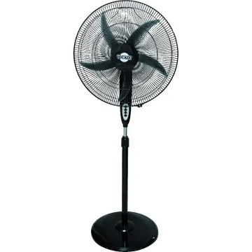 Ventilador Tokyo de Pie Negro Bravisimo 3 VEL.20-BASE Redonda