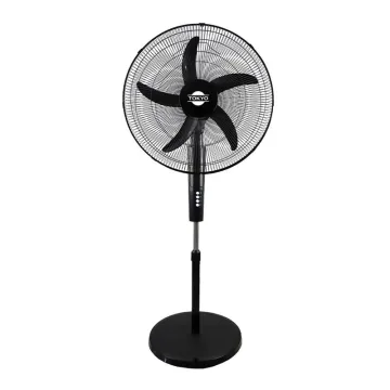 Ventilador de Pie Tokyo FS20 20" Negro 3 Vel Base Redonda