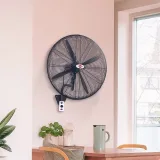 Ventilador Tokyo Industrial de Pared 26 VETOKPAI26R 1350RPM con Control